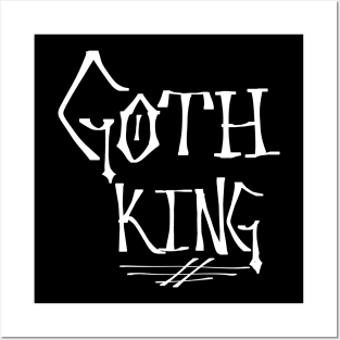 Goth King Posters and Art